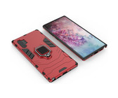 Magnetic Kickstand Ring Stand Armor Case for Samsung Galaxy J8 Red