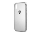 Ferrari - Heritage Real Carbon Hard Case for iPhone X - Silver