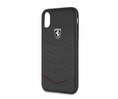 Ferrari - Heritage Real Carbon Hard Case for iPhone X - Silver