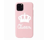 Funki Fish Queen" Silicone Phone Case for iPhone 11 - Pink"