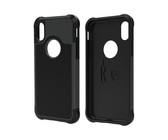 Silver Carbon Fibre Vinyl Skin for iPhone 11 - Two Pack