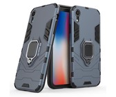 Ventilation Armor Rubber Gel Back Case for Huawei P30 Black