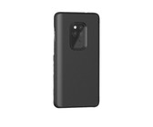 Flip Leather Cover With Card Slots & Wallet for LG G7 Fit Black