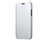 We Love Gadgets Mirror Flip Cover for iPhone XR Silver