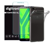 Digitronics Tempered Glass and Protective Clear Case for Xiaomi Redmi 4A