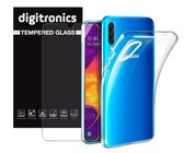 Digitronics Tempered Glass and Protective Clear Case for Xiaomi Redmi 4A