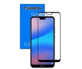 Tekron Full Coverage 5D Tempered Glass Screen for Huawei P20 Lite - Black