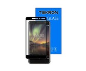 Tekron Tempered Glass and Protective Case for Samsung Galaxy J6 - Black