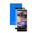 Tekron Full Coverage Tempered Glass for Samsung Galaxy J6 Plus - Black