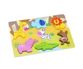 Headu Montessori Touch Puzzle The Farm - 2 Piece