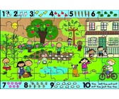 Beleduc Germany Frame Puzzle: Kindergarten