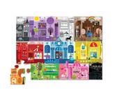 Wooden Colorful 3D Puzzles Board Memory Chess Game