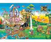 Classic World Jigsaw Puzzle: World Map - 48 Pieces