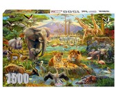 Classic World Jigsaw Puzzle: World Map - 48 Pieces