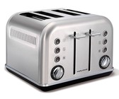 Morphy Richards - 4 Slice Brushed Accents Toaster