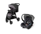 Maclaren - Twin Triumph Black/Charcoal Go Fast Buggy For Two