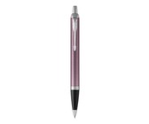 Parker: IM White Chrome Trim Rollerball Pen - Fine Nib (Black Ink)