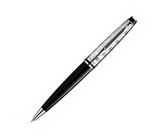 Parker: Sonnet Chiselled Silver Pink Gold Trim Ball Pen - Medium Nib (Black Ink)