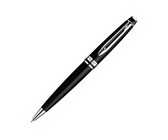 Parker: Sonnet Chiselled Silver Pink Gold Trim Ball Pen - Medium Nib (Black Ink)