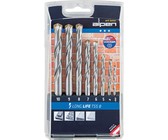 Alpen Masonry Drill Bit Set 8 Piece Long Life 3-10mm