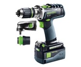 Festool Cordless Drill Drc 18/4 Li 5,2-Set Quadrive 574697