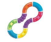 Les Deglingos Activity Rattle & Teether - Wolf