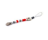 Muncher Dummy Clip & Teether - Poppy