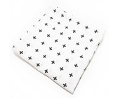 Totland Baby Muslin Swaddle Blanket - ABC