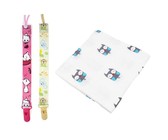 Parental Instinct Boys Bamboo Muslin Cloth Set of 3