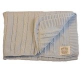 Miilk Swaddling & Receiving Blankets Oxford Stripe