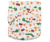 Fancypants Microfibre Cloth Nappy - Caterpillar