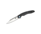 Enlan - Bald Damascus G10 Liner Lock Tin - Black