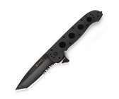 Enlan - Bald Damascus G10 Liner Lock Tin - Black