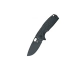 Enlan - Bald Damascus G10 Liner Lock Tin - Black