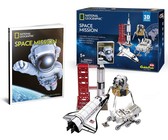 Cubic Fun National Geographic Space Mission 3D Puzzle - 80 Pieces