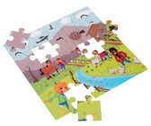 Headu Montessori Touch Puzzle The Farm - 2 Piece