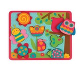 Headu Montessori Touch Puzzle The Farm - 2 Piece