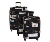 3 Piece Travel Luggage Bag Set