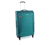 3 Piece Blue Star Luggage Set - Silver