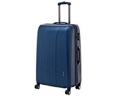 3 Piece Blue Star Luggage Set - Silver