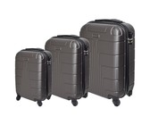 Marco Expedition 3 Piece Luggage Bag Set - Grey