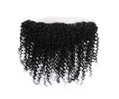 13x4 Ear to Ear Frontal Natural/French Curl 16 Inches 1 Pcs