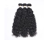 Natural/French Curl Peruvian Hair 14 Inches 3Bundles