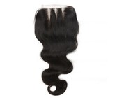 Body Weave 4x4 Lace Closure 1pcs 14inches Brazilian/Peruvian