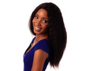 Wendy Queen Straight Hair 3 bundles with a 4x4 three part closure-22"844377"