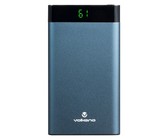 SIXTEEN10 Halo Wireless Solar Power Bank with Light - Black