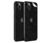 Blue Carbon Fibre Vinyl Skin for iPhone XS - Two Pack