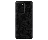 Blue Carbon Fibre Vinyl Skin for iPhone XS - Two Pack