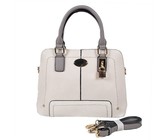 Alla Moda - Fashion Woman Tote Handbag with Lock