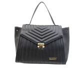 The Monaco Sling Bag With Ring Detail - Black